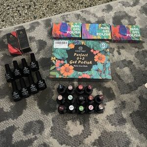 Brand New!!!! Assorted Gel nail polish lot!
